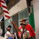Boy Scouts prepare to march with soldiers, veterans and various other military aligned groups in the 369th Infantry Regiment Parade in Harlem on May 18, 2014, in New York City. (Spencer Platt/Getty Images)